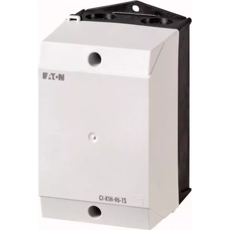 Eaton CI-K1H tukšs korpuss DIN sliedes montāžai, 80 x 120 x 95 mm, gaiši pelēks/melns, IP65 105853