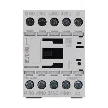Eaton DILA-40 palīgkontaktors, 4 NO, 24 V AC spole, 50 Hz 276316
