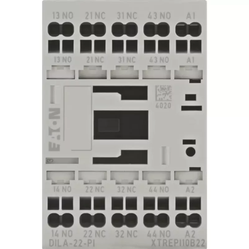 EATON DILA-22(24VDC)-PI palīgkontaktors, 24 V DC spole, 2NO+2NC, push-in spailes 199218