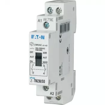 Eaton Z-TN24/SS impulsa slēdzis, DIN sliedei, 2 NO + 1 NC, 20 A, 24 V AC/DC Y7-267976
