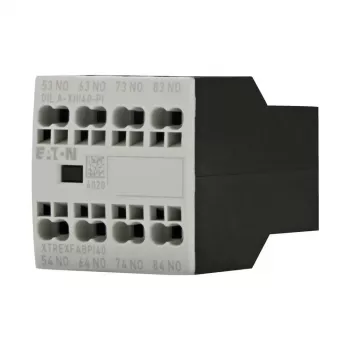 Eaton DILA-XHI40-PI palīgkontaktu bloks, 4 N.O., priekšējā montāža, push-in spailes 199317