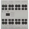 Eaton DILA-XHI31-PI palīgkontaktu bloks, 3NO+1NC, priekšējā montāža, skrūvju spailes, DILM7-DILM38 kontaktoriem un DILA relejiem 199318