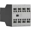 Eaton DILA-XHI31-PI palīgkontaktu bloks, 3NO+1NC, priekšējā montāža, skrūvju spailes, DILM7-DILM38 kontaktoriem un DILA relejiem 199318