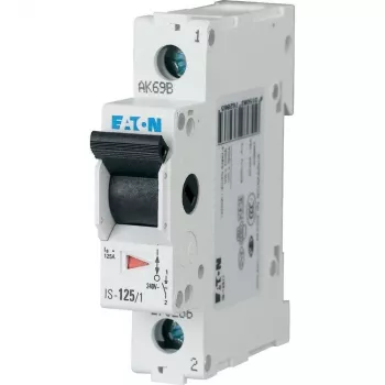 Eaton IS-16/1 atdalītājslēdzis, 1-polārs, 16 A, 230/400 V AC, DIN sliedes montāža 276254