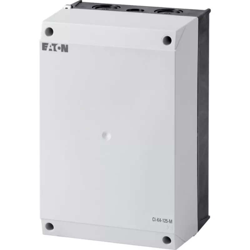 Eaton CI-K4-125 tukšs korpuss montāžas plāksnei, 160 x 240 x 125 mm, gaiši pelēks (RAL 7035), polikarbonāts, IP65, IK08 206897