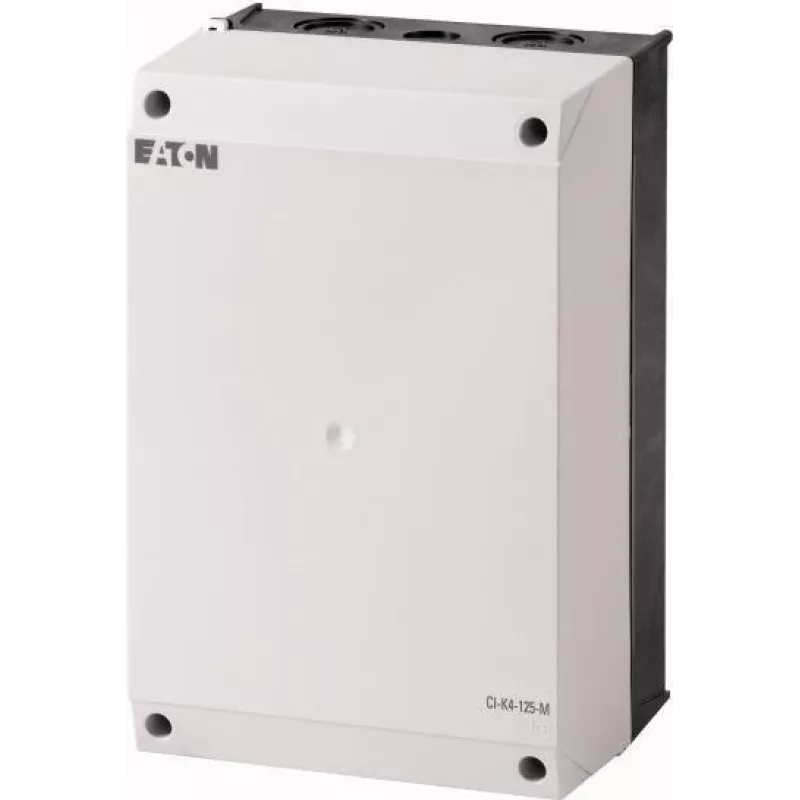 Eaton CI-K4-125 tukšs korpuss montāžas plāksnei, 160 x 240 x 125 mm, gaiši pelēks (RAL 7035), polikarbonāts, IP65, IK08 206897