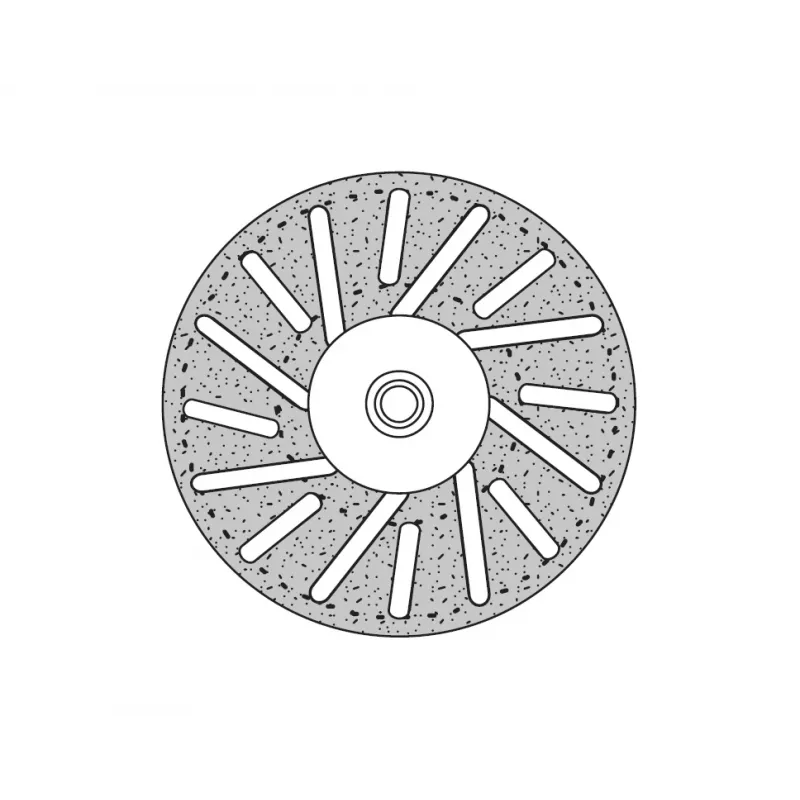 Donau Elektronik 1646 dimanta griešanas disks 22 mm metālam, stiklam, epoksīdam, 1 gab.