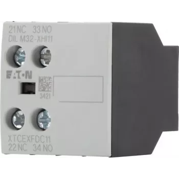Eaton palīgkontaktu bloks 1NO+1NC, 2 polu, priekšējās montāžas, DILM kontaktoriem DILM32-XHI11 277376