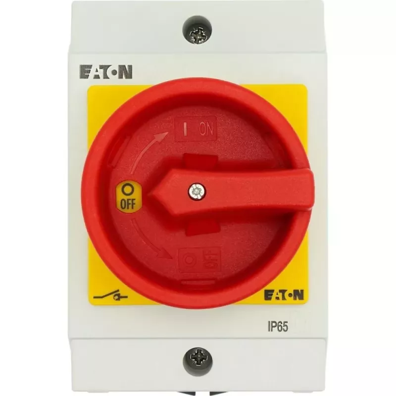 Eaton T0-2-8900/I1/SVB 3 polu galvenais slēdzis 20 A, sarkans/dzeltens 207151