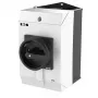 Eaton T3-4-15682/I2/SVB-SW 6 polu kameru slēdzis, 32 A, 690 V AC, iestrādājams, melns rokturis/balta priekšplāksne 207211