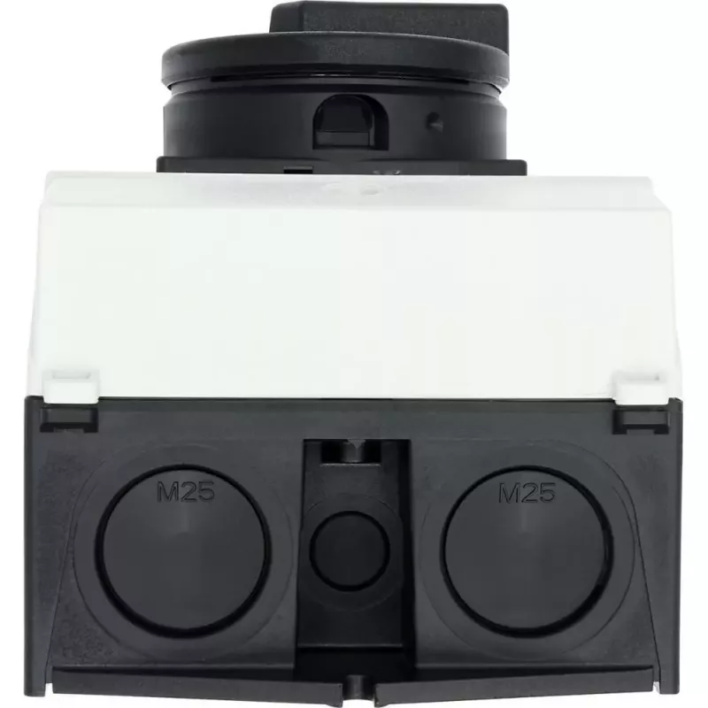 Eaton T3-4-15682/I2/SVB-SW 6 polu kameru slēdzis, 32 A, 690 V AC, iestrādājams, melns rokturis/balta priekšplāksne 207211