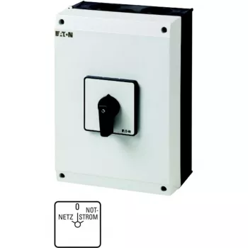 Eaton T5-4-8902/I5 4-polų pagrindinis jungiklis 63 A, juodas/baltas 207214