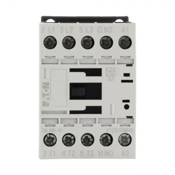 Eaton DILM9-10 230V 50/60Hz jaudas kontaktors, 3 polu, 9A, 1NO, IP20 276698
