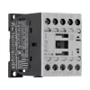 Eaton DILM12-01 3 polu motora kontaktors, 230 V AC / 240 V AC spole, 12 A, 1 NC palīgkontakts 276865
