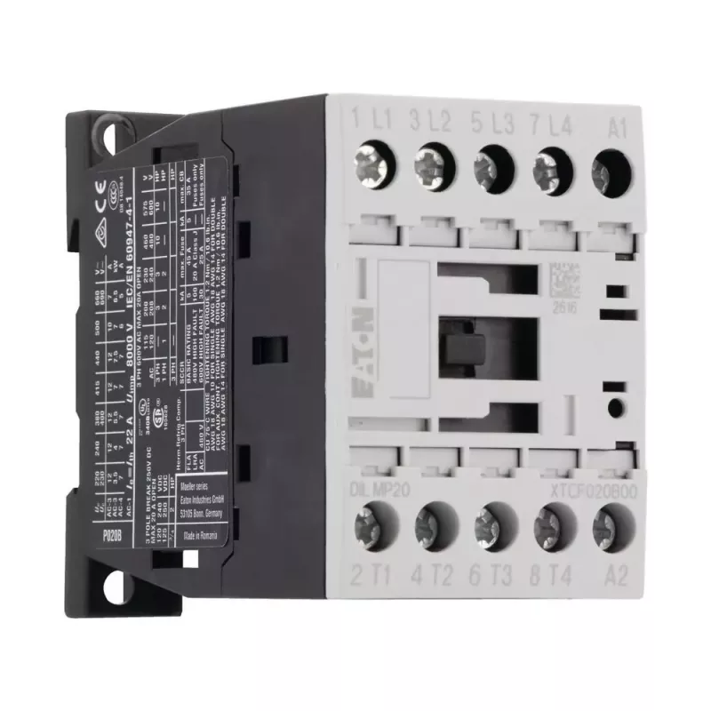 Eaton DILMP20 4 polu kontaktors 20A AC-1 230V 50/60Hz 276978