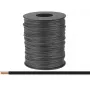 Donau Elektronik 114-11-100 daudzstiepļu vads 2 x 0,08 mm² melns 100 m