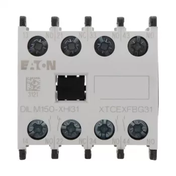 Eaton DILM150-XHI31 papildu kontaktu bloks, 3NO+1NC, priekšējā montāža, skrūvju spailes 277949