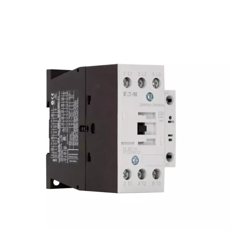 Eaton DILM17-01 Kontaktors, 3 polu, 17 A, 230 V AC spole, 1 NC palīgkontakts 277036