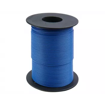 Donau Elektronik 119-12 savīta vada 1 x 0,14 mm² zils 100 m