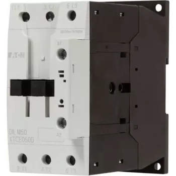 Eaton DILM50 jaudas kontaktors, 3 polu, 50 A AC-3, 230 V AC spole, IP00, balts 277830