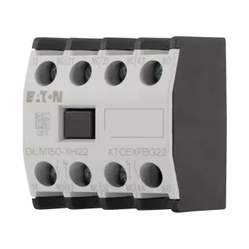 Eaton DILM150-XHI22 palīgkontaaktu bloks, 2NO+2NC, priekšējā montāža, skrūvju spailes 277950