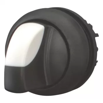 Eaton M22S-WRK4 selektora slēdža aktuators, melns, 3 pozīcijas, ar fiksāciju, plastmasas priekšējais gredzens 279432