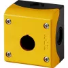 Eaton M22-IY1 dzeltena tukša korpusa ietvara, 1 montāžas vieta, pamatnes montāža, 80 x 72 x 56 mm, IP66, IK08 216536
