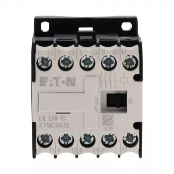 EATON DILEM-10 Mini kontaktors, 3 polu, 24 V AC 50 Hz spole, 9 A AC-3, 1 NO palīgkontakts 010005