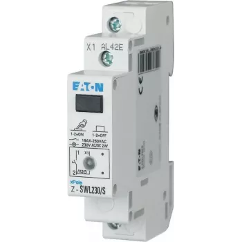 Eaton Z-SWL230/S avārijas apstādināšanas pogas izpildmehānisms, sēņveida galva, ar vilkšanu atbrīvojams, sarkans/dzeltens, 22,5 mm montāža 292300