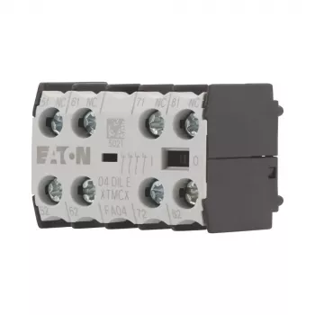 EATON 04DILE palīgkontaktu bloks, 4 NC, ar pozitīvo vadību, priekšējā montāža, DILM7-DILM38 kontaktorim 010256