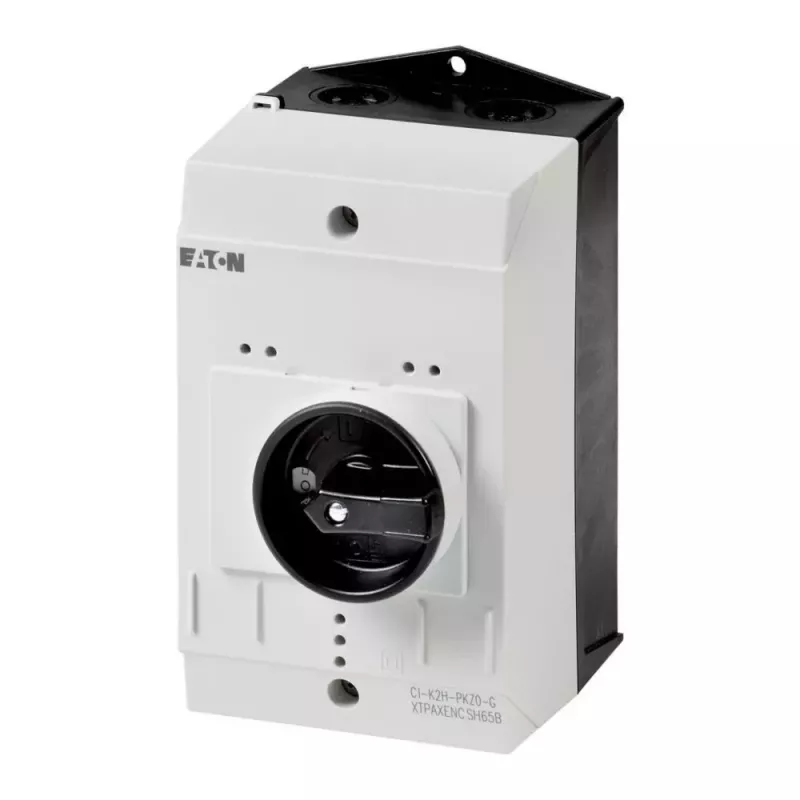 Eaton CI-K2-PKZ0-G tukšs korpuss ar rotējošo slēdzi, 160 x 100 x 130 mm, pelēks/melns 219654