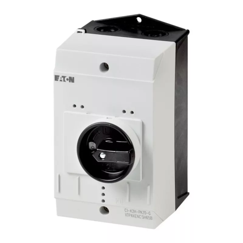 Eaton CI-K2-PKZ0-G tukšs korpuss ar rotējošo slēdzi, 160 x 100 x 130 mm, pelēks/melns 219654