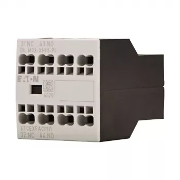 Eaton DILM32-XHI11-PI papildu kontaktu bloks, 1 NO + 1 NC, 4 A, priekšējā montāža, DILM7-DILM32 kontaktoriem 199309