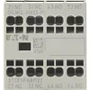Eaton DILM12-XHI22 palīgkontaktu bloks, 2NO+2NC, priekšējā montāža, skrūvju spailes, DILM7-150 kontaktoriem 199458