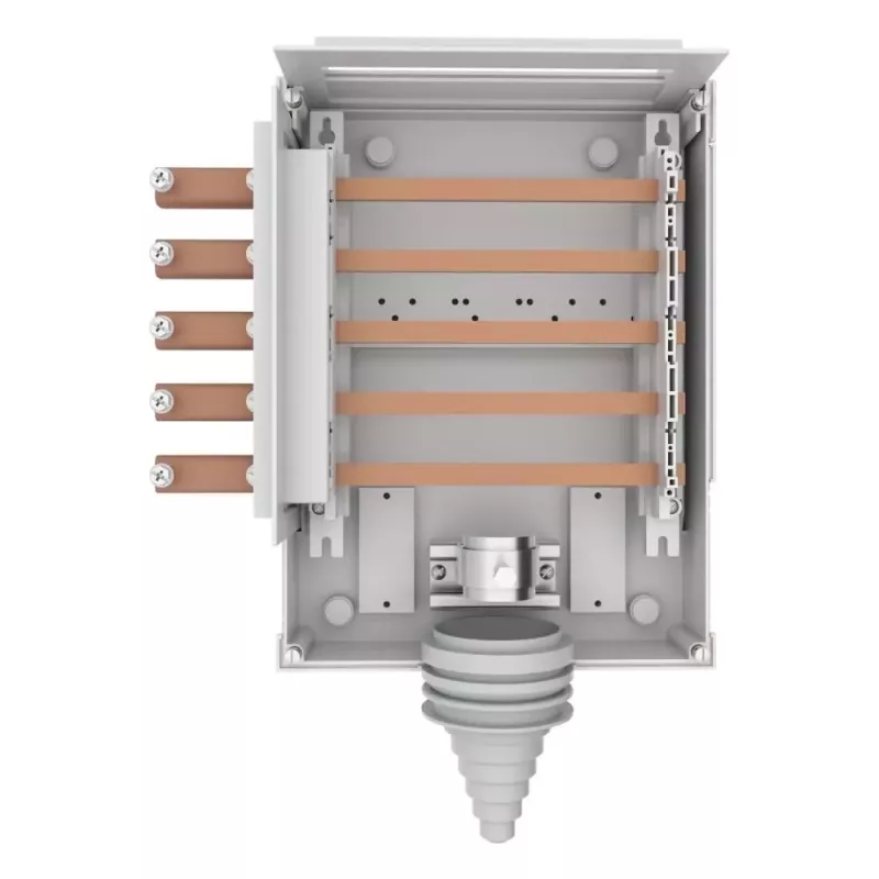 Eaton ZSD-K kabeļu pieslēguma sadalne ar vara kopnēm, 250 A, 5-polu, IP20 232287