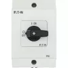 Eaton T0-2-1/I1 3 polu pārslēgslēdzis, 20A, IP65, pelēks/melns 207081