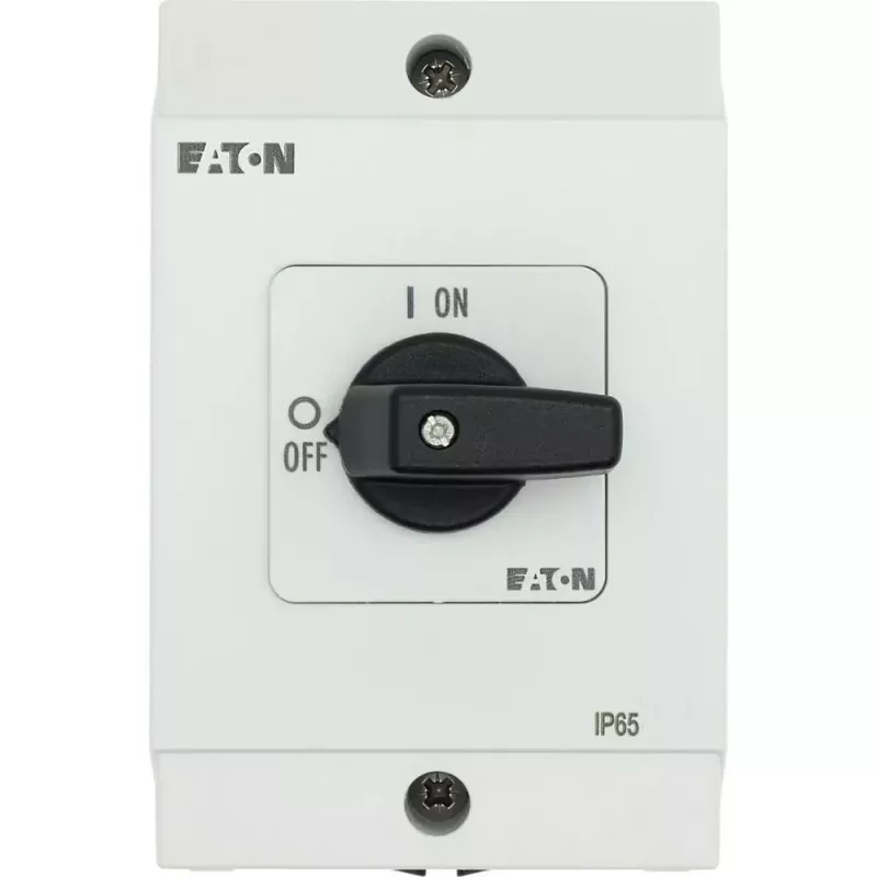 Eaton T0-2-1/I1 3 polu pārslēgslēdzis, 20A, IP65, pelēks/melns 207081