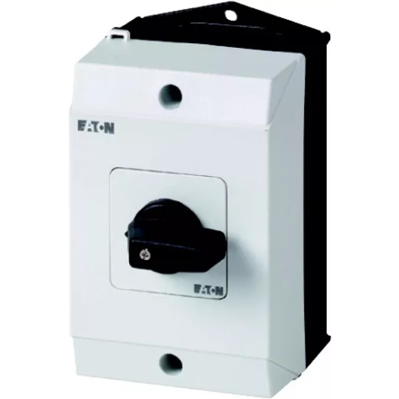 Eaton T0-2-8241/I1 1-pola galvenais slēdzis, 20 A, 690 V AC, melns/balts 207107