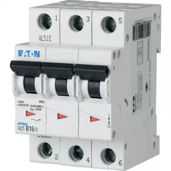 Eaton FAZT-C16/3 3-polīgais 16 A C-raksturlīknes automātiskais slēdzis 240895