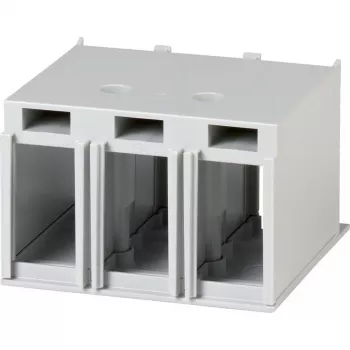 Eaton 260038 spaiļu pārsegs NZM2 3-poliem automātiskajiem slēdžiem, BG2 izmērs, pelēks