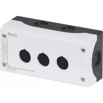 Eaton M22-I6 tukšs korpuss, 6 pozīcijas, pamatnes montāža, pelēks RAL 7035 216540