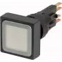 Eaton Q25LT-WS Pushbutton Actuator, Momentary, Illuminated White Lens, Black Button, 22.5 mm, RMQ-Titan 086262