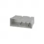 Eaton M22-H5 aizbāznis, melns, 22,5 mm montāžas atvere, IP66/IP67/IP69K 216552