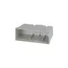 Eaton M22-H5 aizbāznis, melns, 22,5 mm montāžas atvere, IP66/IP67/IP69K 216552