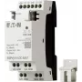 Eaton EASY-E4-DC-6AE1 PLC vadības modulis, 12/24 V DC, 6 digitālie ieejas, 2 analogās ieejas, 4 releju izejas, paplašināms, iebūvēts LCD