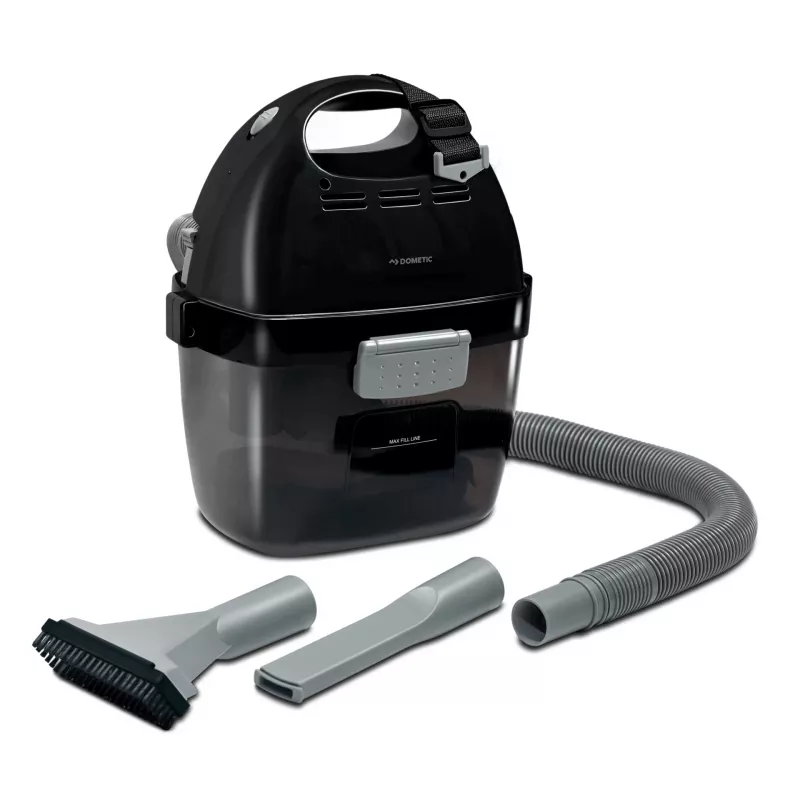 Dometic PowerVac PV 100 bezvada rokas putekļsūcējs 12 V / 230 V, mitrā un sausā tīrīšana, 3,8 L 9600000348