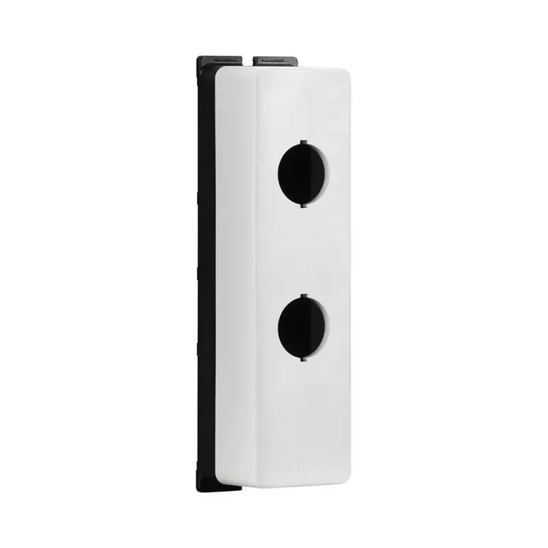 Eaton M22-FI2 virsmas montāžas korpuss M22 vadības elementiem, pelēks/melns, IP66/IP67/IP69K