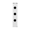 Eaton M22-FI3 virsmas montāžas korpuss, 3 pozīcijas, pelēka plastmasa, IP66/IP67/IP69K