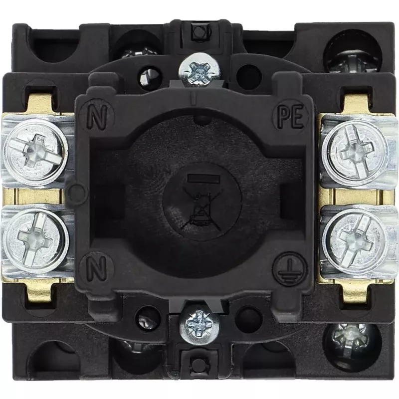 Eaton T0-1-102/EA/SVB-SW slēdzams kameru slēdzis 20 A 1-polārs 90° melns
