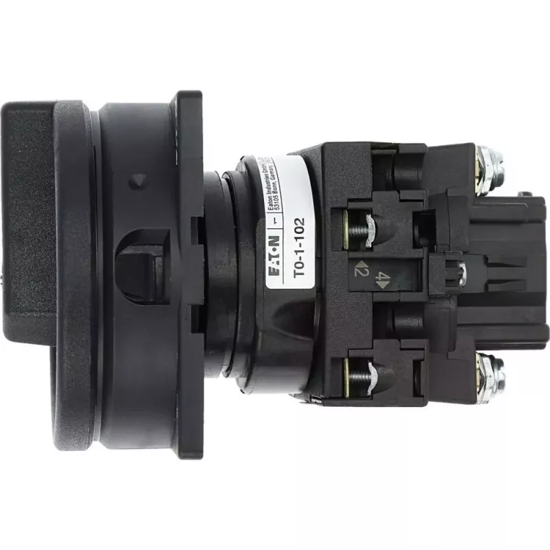 Eaton T0-1-102/EA/SVB-SW slēdzams kameru slēdzis 20 A 1-polārs 90° melns